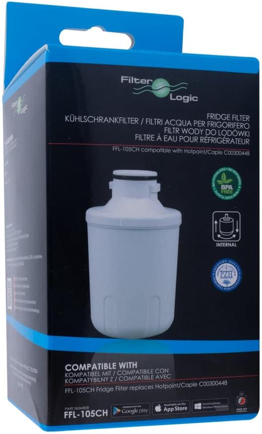 2x FilterLogic FFL-105CH interner Wasserfilter ersetzt Microfilter MFCMG14211FR / MFCMG14211F für Ha