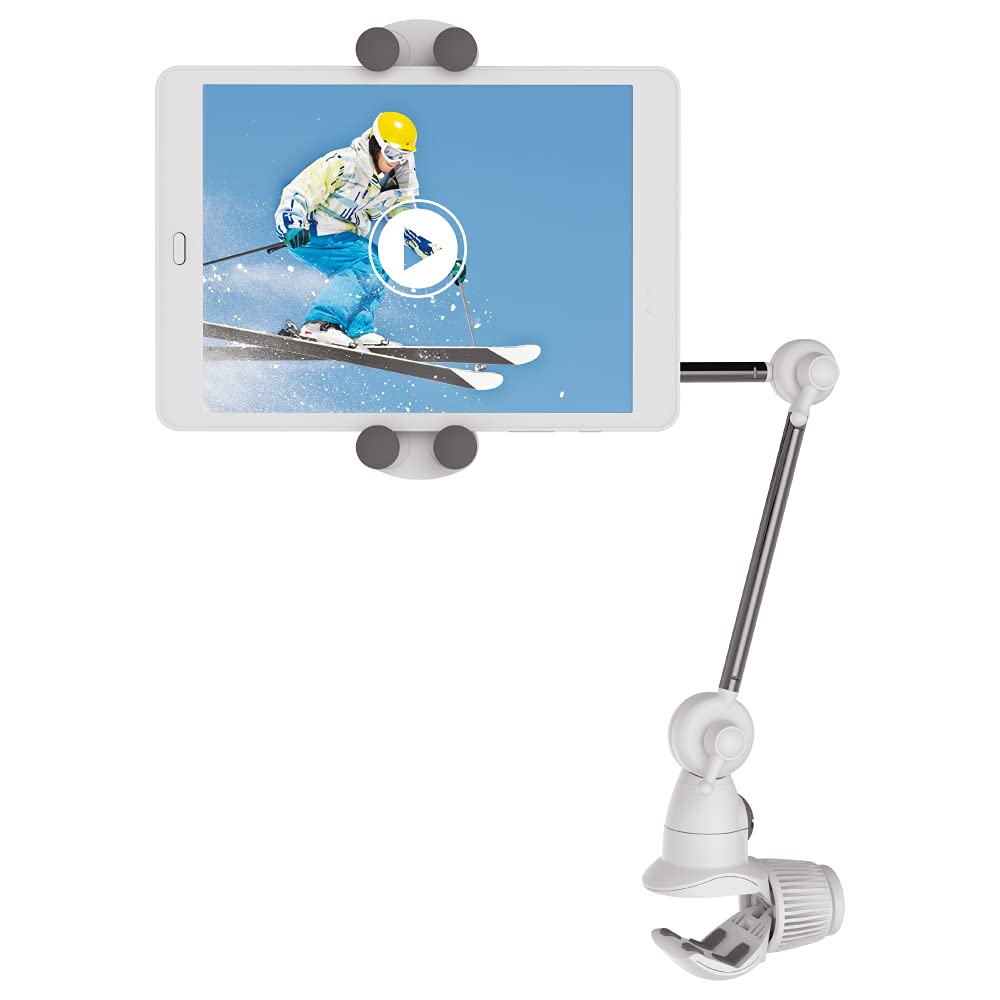 Barkan Tablet Halterung für 4-12 Zoll Geräte, Tragbare Multiposition, 360 Grad drehbare, für iPad, S