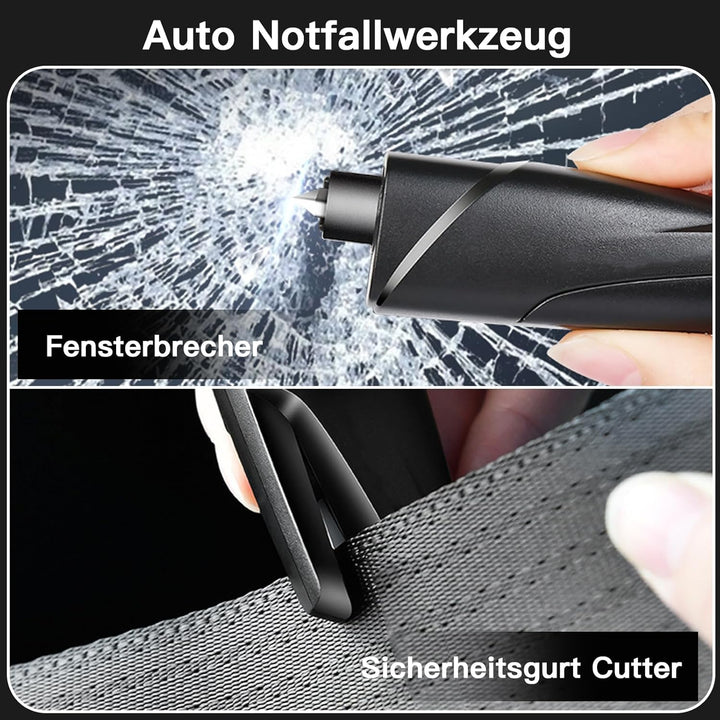 10 Stück Gurtschneider Notfallhammer, Notfallhammer Auto Mit Gurtschneider, Tragbar und einfach zu b