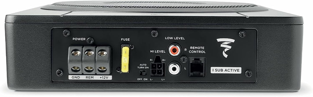 Focal ISUB-Active Aktiv Untersitz Subwoofer 8" 20cm flach für Fahrersitz Beifahrersitz