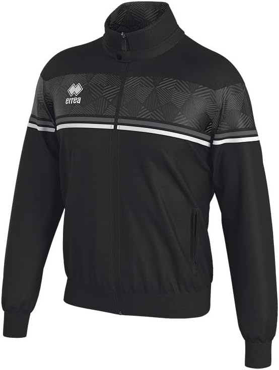 Errea Unisex fg0w0z-0206_l Mantel, Marineblau/Rot/Weiss, L