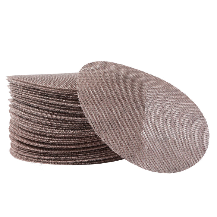 UPWOOD Schleifgitter 50 Stück 125mm Klett Körnung 400, Zum staubfreien Schleifen von Karosserie, Hol