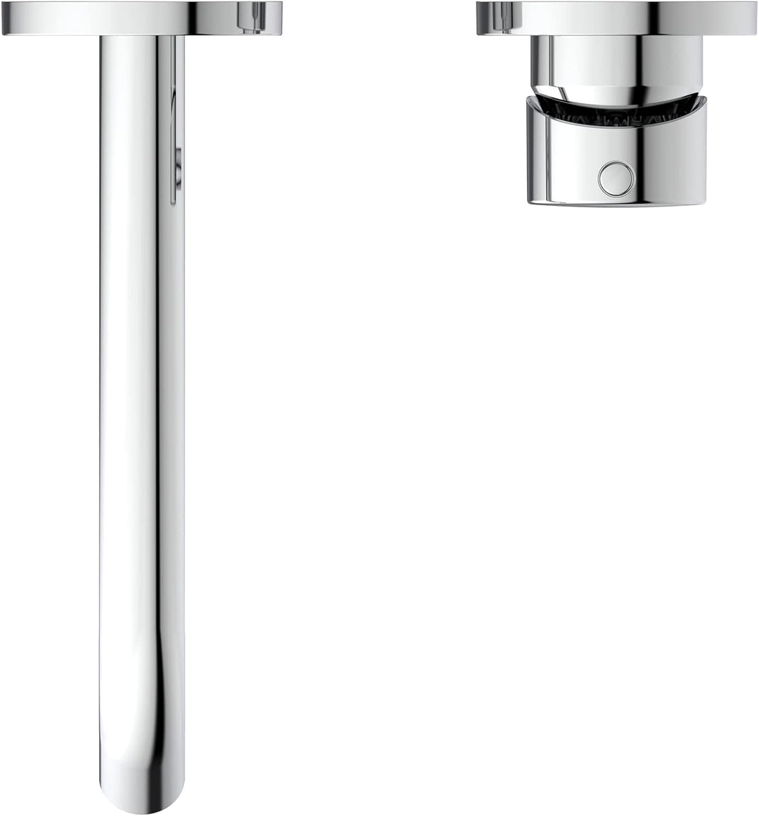 Ideal Standard A6938AA Ceraline Wand-Waschtischarmatur, Chromfarben, Bocca da 20 cm