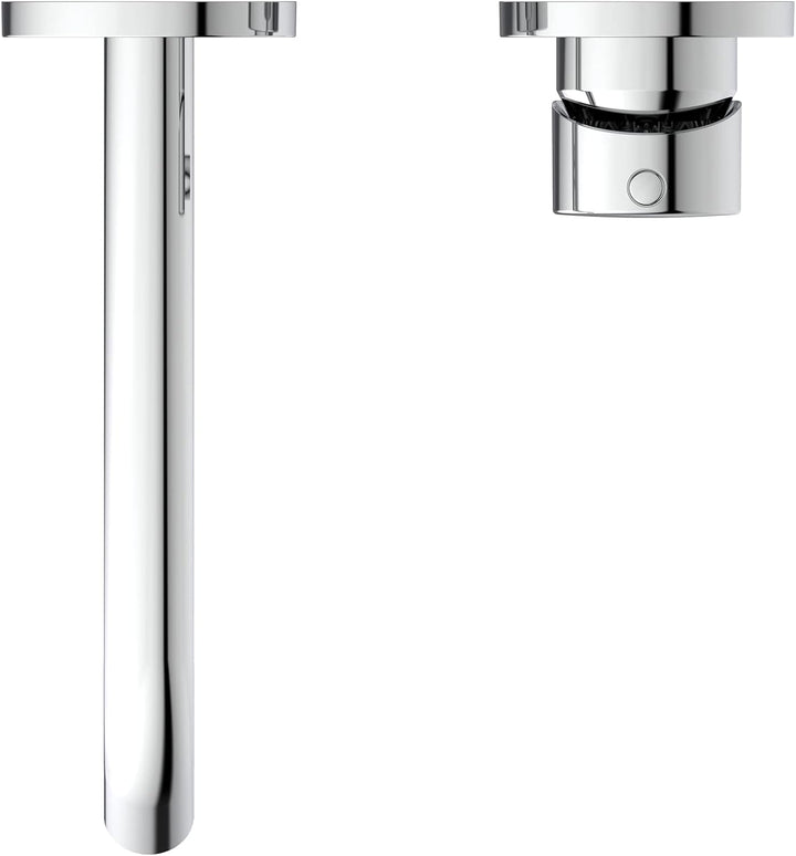 Ideal Standard A6938AA Ceraline Wand-Waschtischarmatur, Chromfarben, Bocca da 20 cm