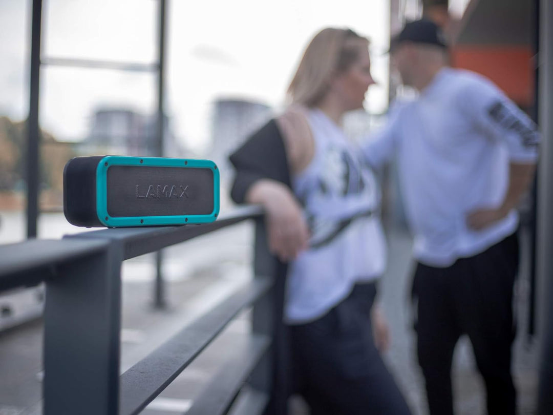 LAMAX Storm1 Bluetooth Lautsprecher 5.0, 40W, Tragbarer Kabelloser Bluetooth Box mit IP67 Wasserdich