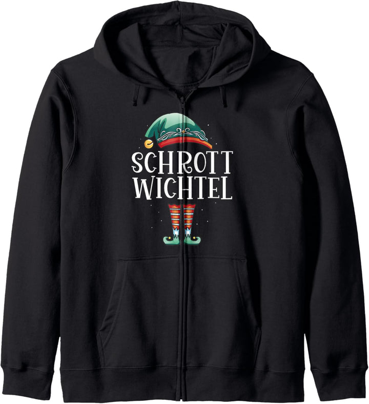 Weihnachten Schrott Wichtel Weihnachtself Schrottwichteln Kapuzenjacke
