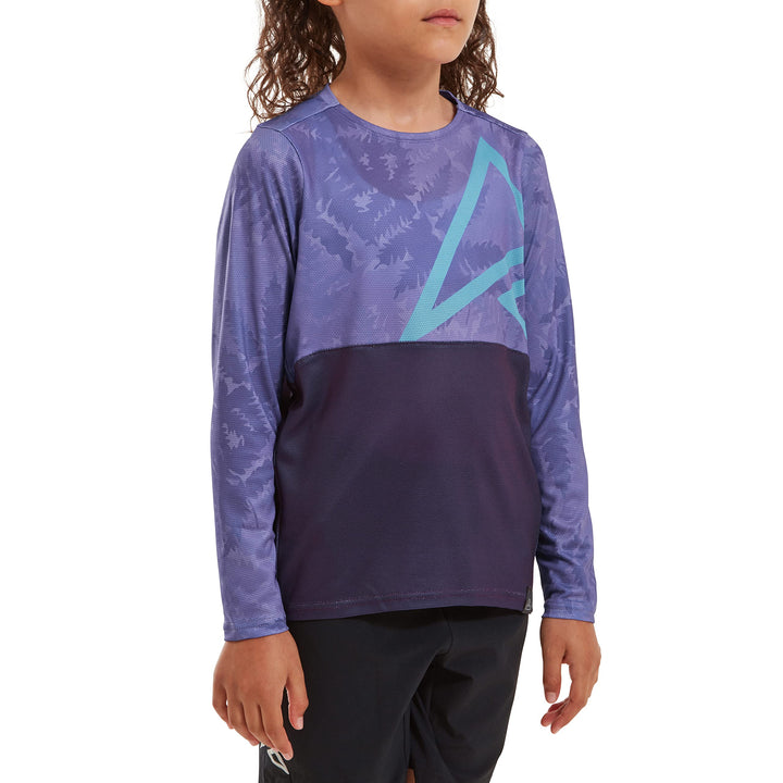 Altura Unisex Kinder Spark Ls MTB Trikot, Lila