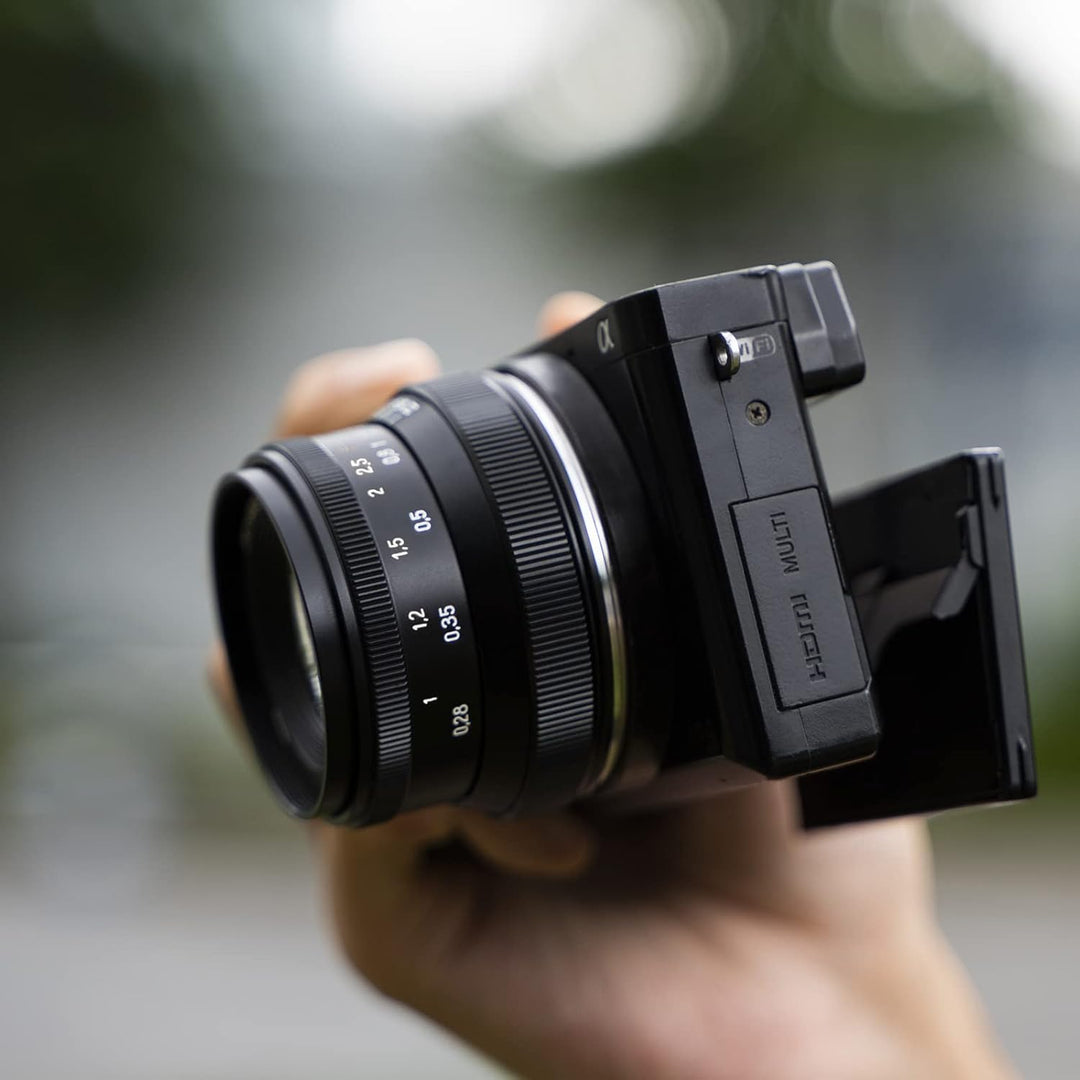 7artisans 35mm F1.2 Mark II APS-C Manual Fixed Objektiv für Fujifilm X-Mount spiegellose Kamera wie
