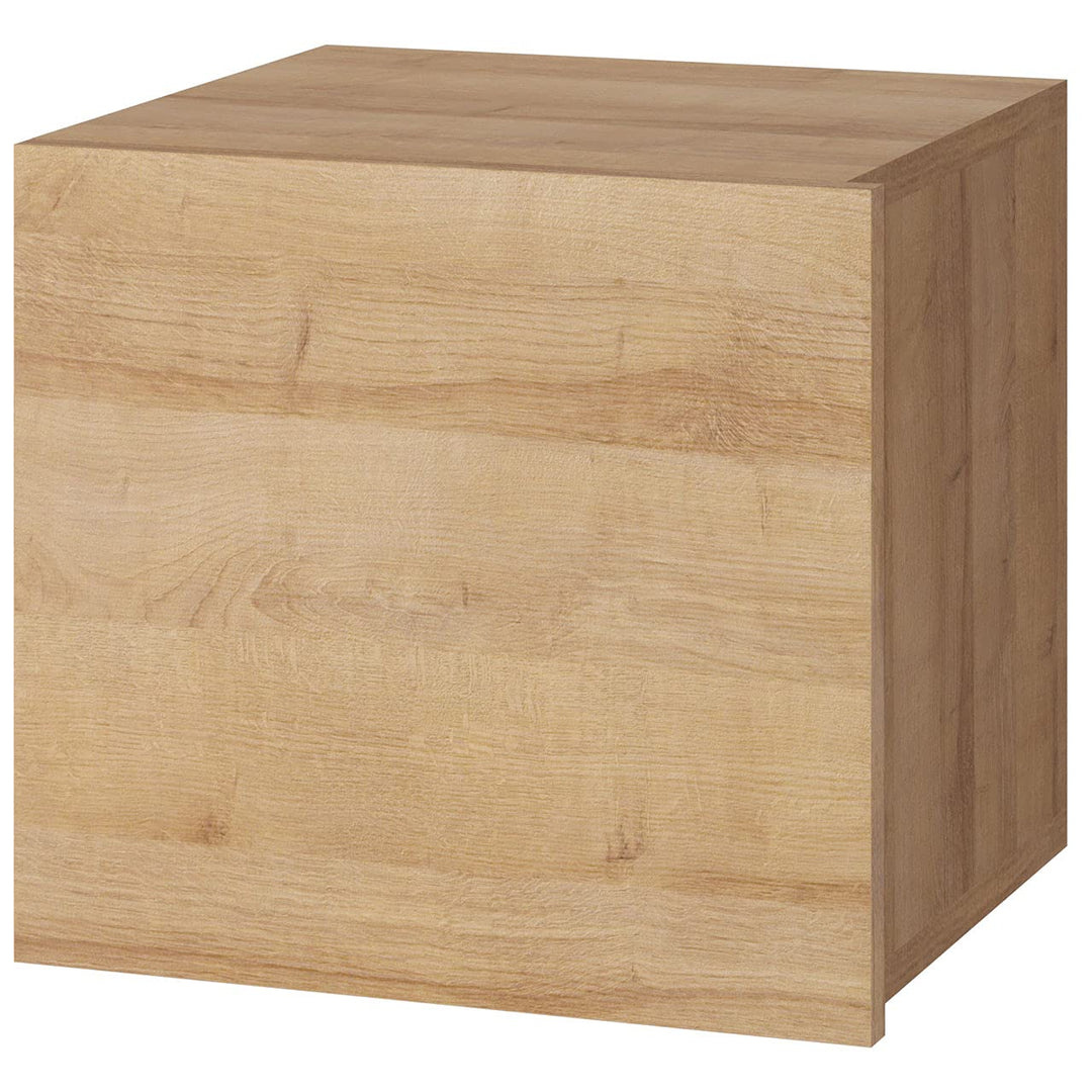 RAVIO Wandschrank Fango Wandregal Stilvoll Hängeschrank Grifflose Öffnen Hängeregal modernes Bücherr
