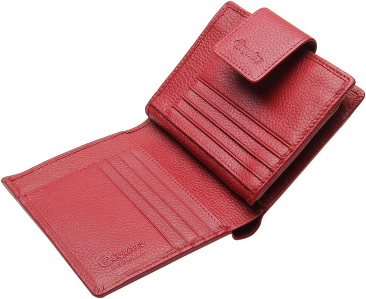 Esquire Primavera Geldbörse 12 cm rot, Rot