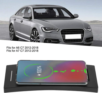 Auto-Ladegerät, 15W Auto-Schnellladegerät Telefonhalter Passend für A6 C7 2012-2018