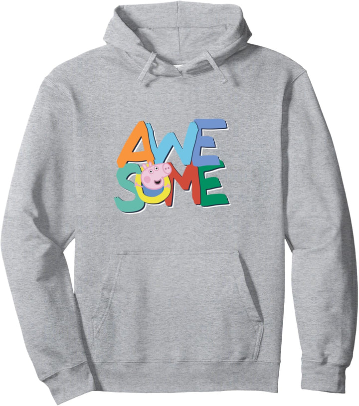 George Pig Awesome Pullover Hoodie