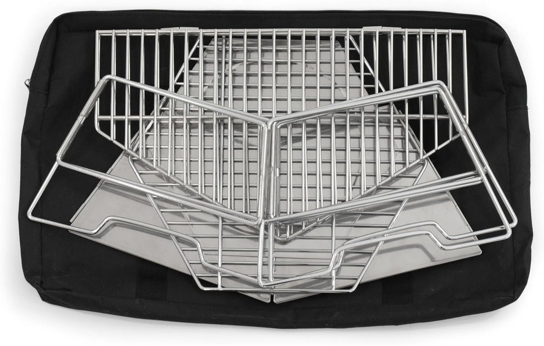 Origin Outdoors Unisex – Erwachsene Hexagon Grill-und Feuerschale, Mehrfarbig, One Size