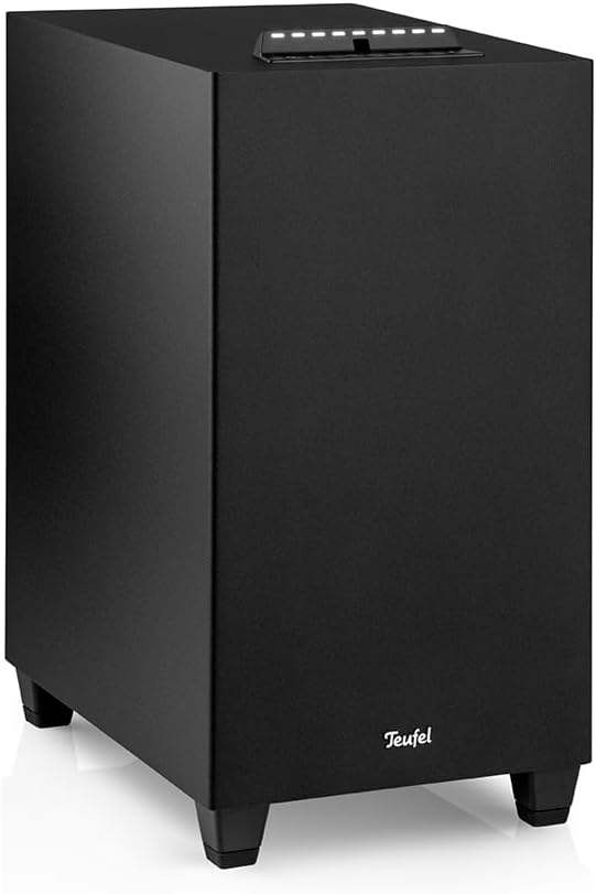 Teufel Concept 8 Subwoofer mit Bluetooth und Integrierter AV-Receiver, Qualcomm aptX, USB-C, HDMI AR