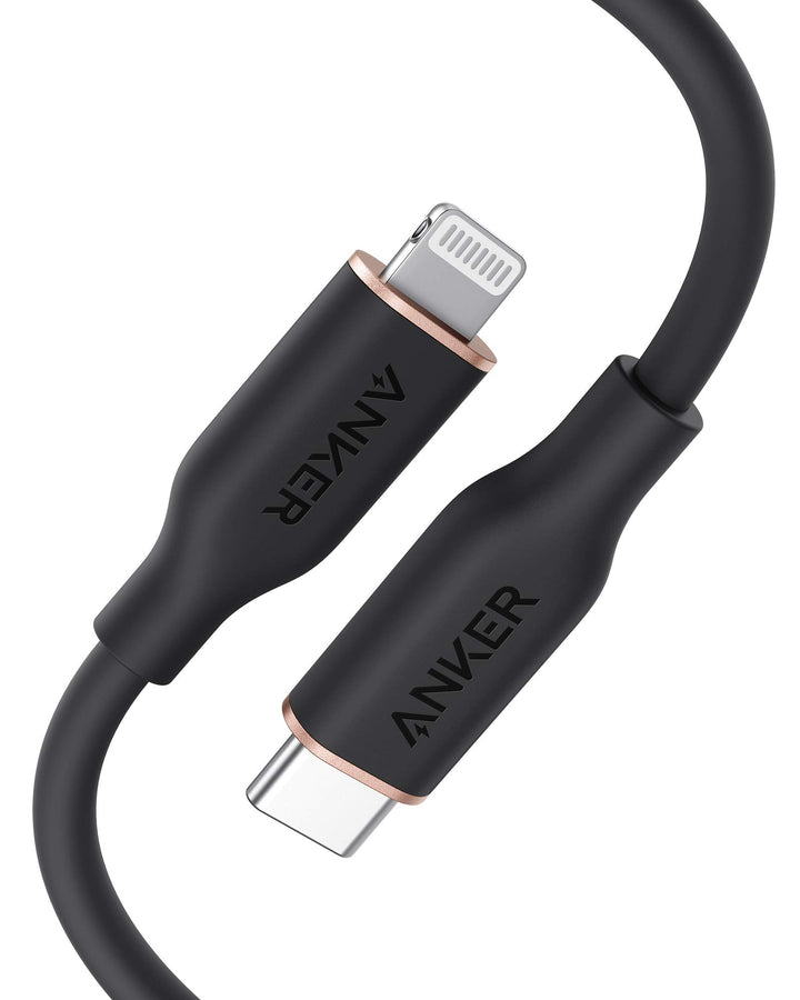 Anker Powerline III Flow, USB C Lightning Kabel, 90cm USB C auf Lightning Kabel kompatibel mit iPhon