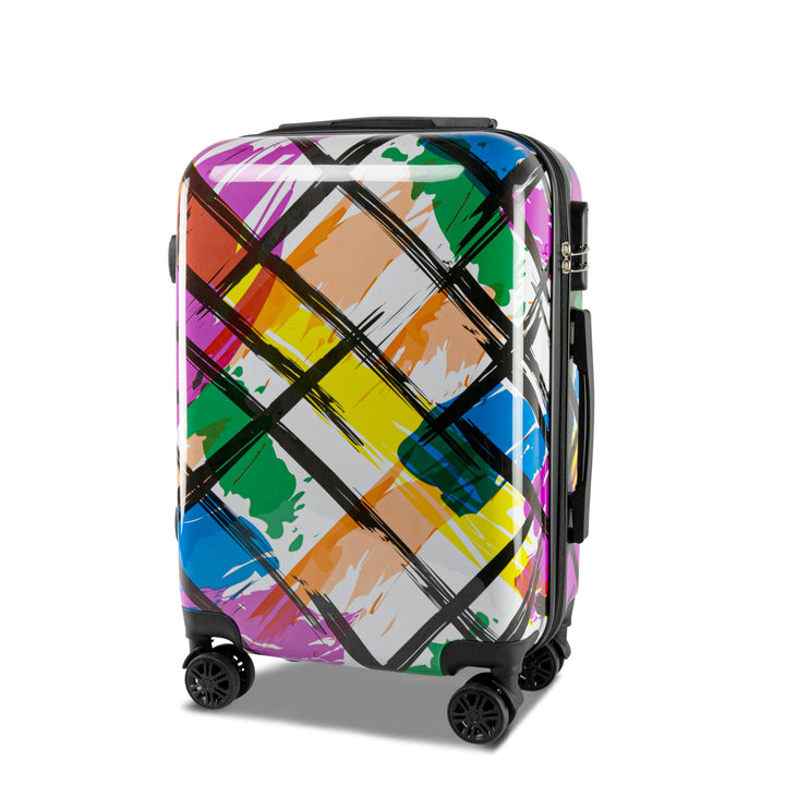 Xonic Design Reisekoffer - Hartschalen-Koffer mit 360° Leichtlauf-Rollen - hochwertiger Trolley mit