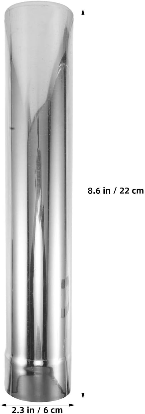 Silber Edelstahl Schornsteinrohr, Hitzebeständig, für Aussenheizung