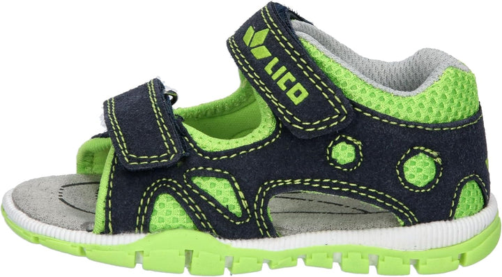Lico Unisex Kinder Lorin V Lauflernschuhe 21 EU Marine Lemon, 21 EU Marine Lemon