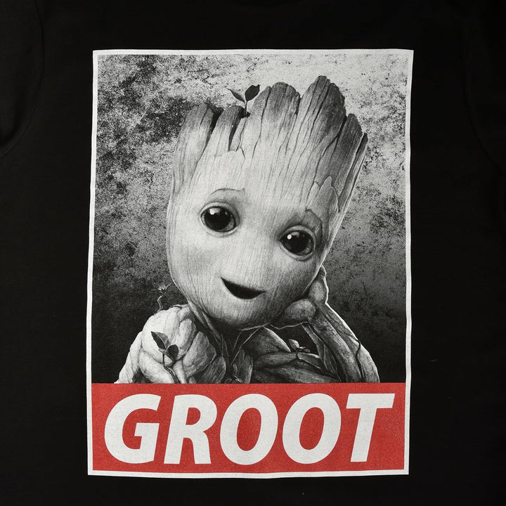Elbenwald Marvel T-Shirt mit verschiedenen Motiven für Herren Damen Unisex Baumwolle schwarz XXL Bab