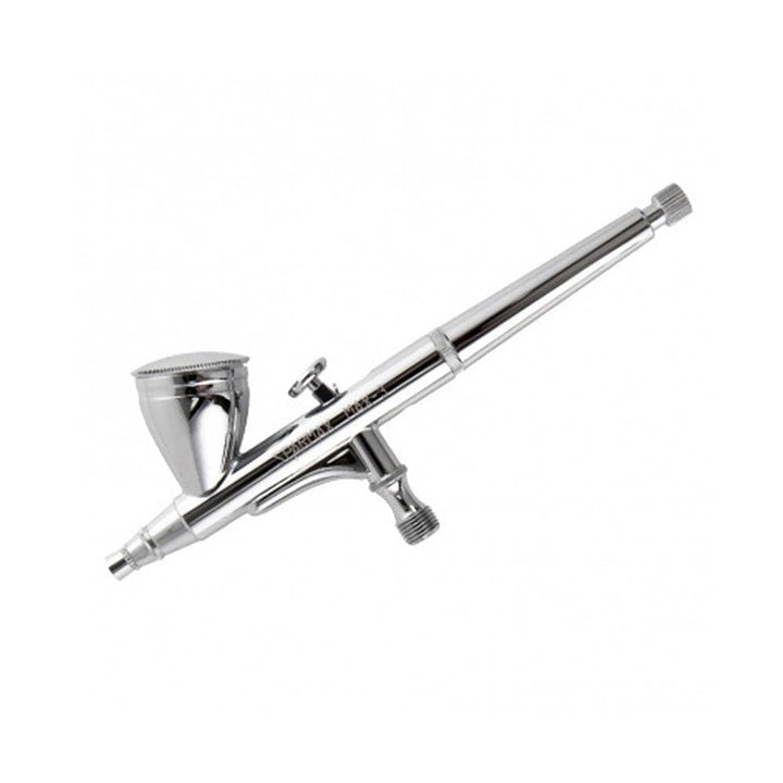 Sparmax MAX-3 Dual Action Schwerkraft Airbrush, Sonstiges Material, Chrome, 0,3 mm