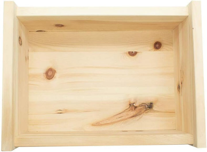 4betterdays.com NATURlich leben! Hochwertige Brotdose aus massivem Zirbenholz - 35x25x16 cm - Brotka