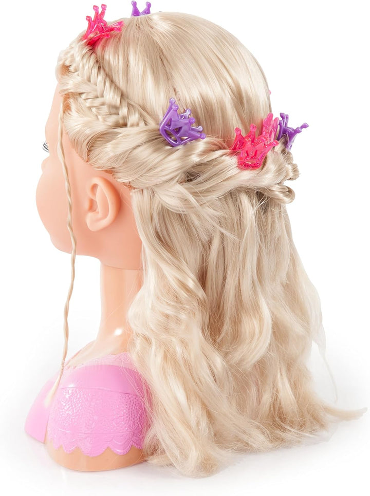 Bayer Design B2890088 90088AA Charlene Super Model Styling Head, Schminkkopf, Frisierkopf inklusiv K