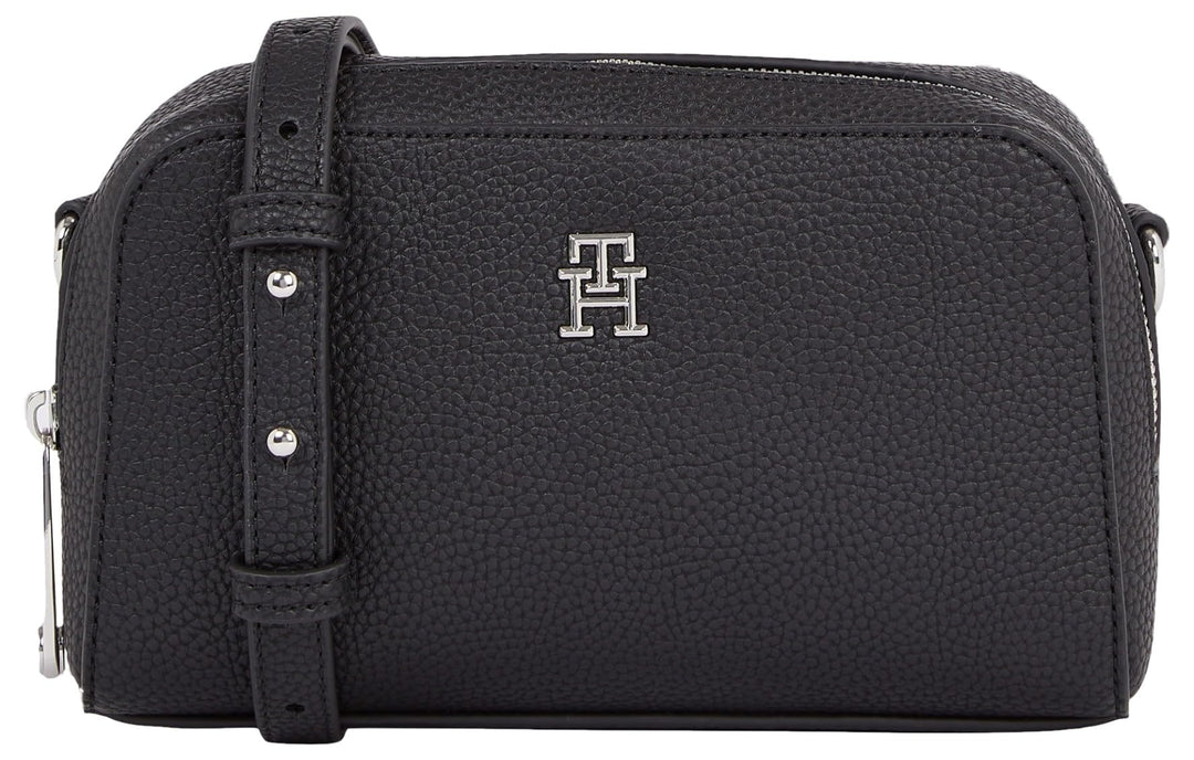 Tommy Hilfiger Umhängetasche TH Emblem Crossover FA23 Schwarz, Schwarz