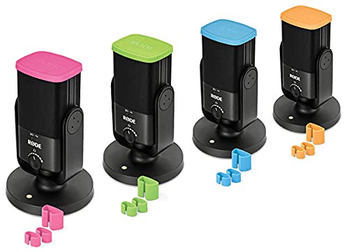 Rode NT USB Mikrofon Mini Colors Podcast Set - Plug&Play-Kit mit einfacher Bedienung - Bundle mit 4