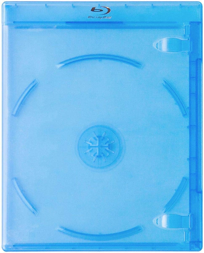 CD-Leerhüllen für Blu-Ray, 11 mm Rücken, Packung mit 10 Stück für Standard-BluRay-Hüllen