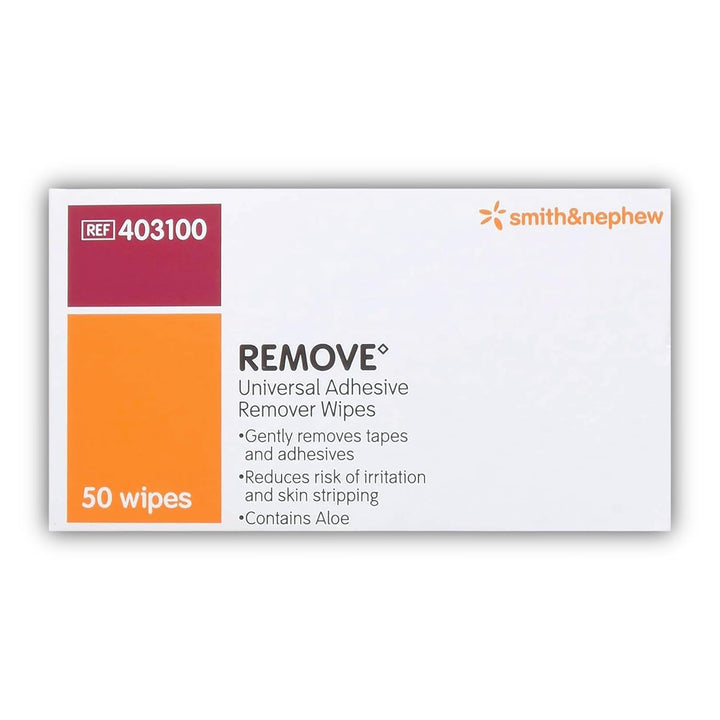 Smith & Nephew REMOVE Universelle Kleberentfernungstücher 6 x 6 cm, 50 Stück