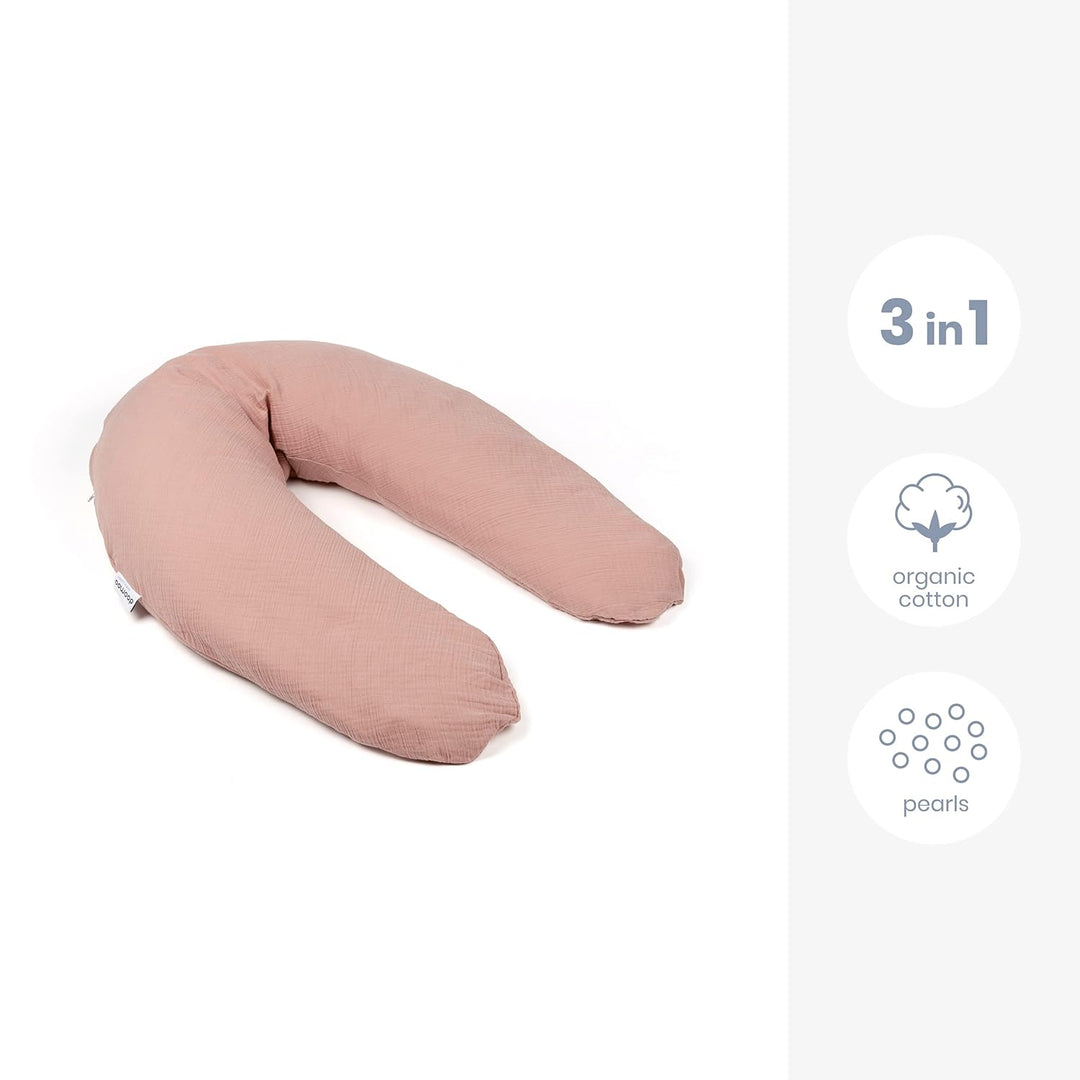 Doomoo Basics – Comfy Big Cover Tetra Stillkissenbezug 190 cm – Stillkissenbezug für das Grösste Uns