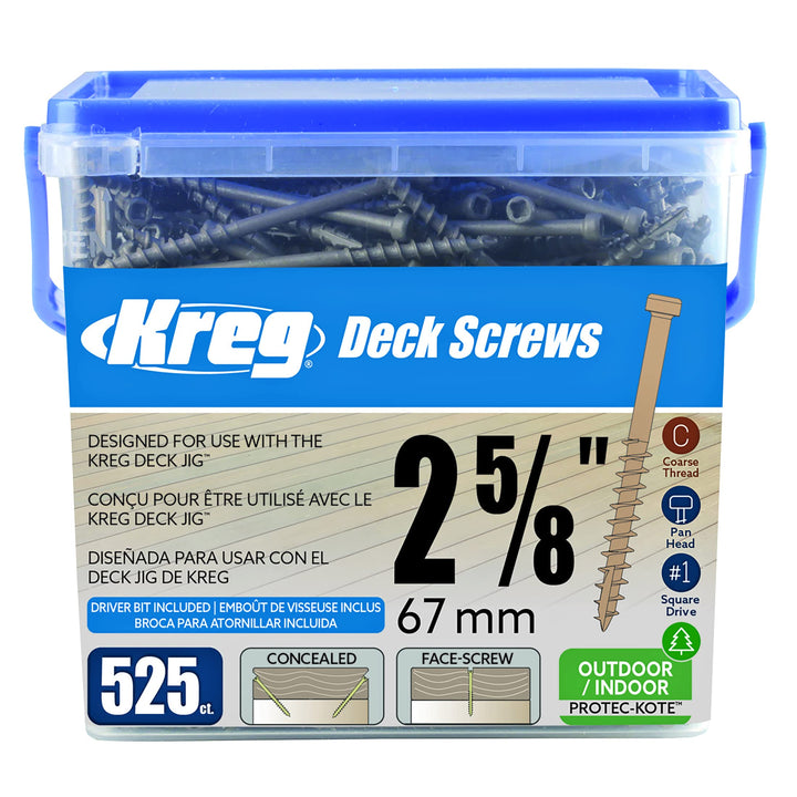 Kreg Tool Company SDK-C262W-525 Deckschraube 525 CT Protec-Kote