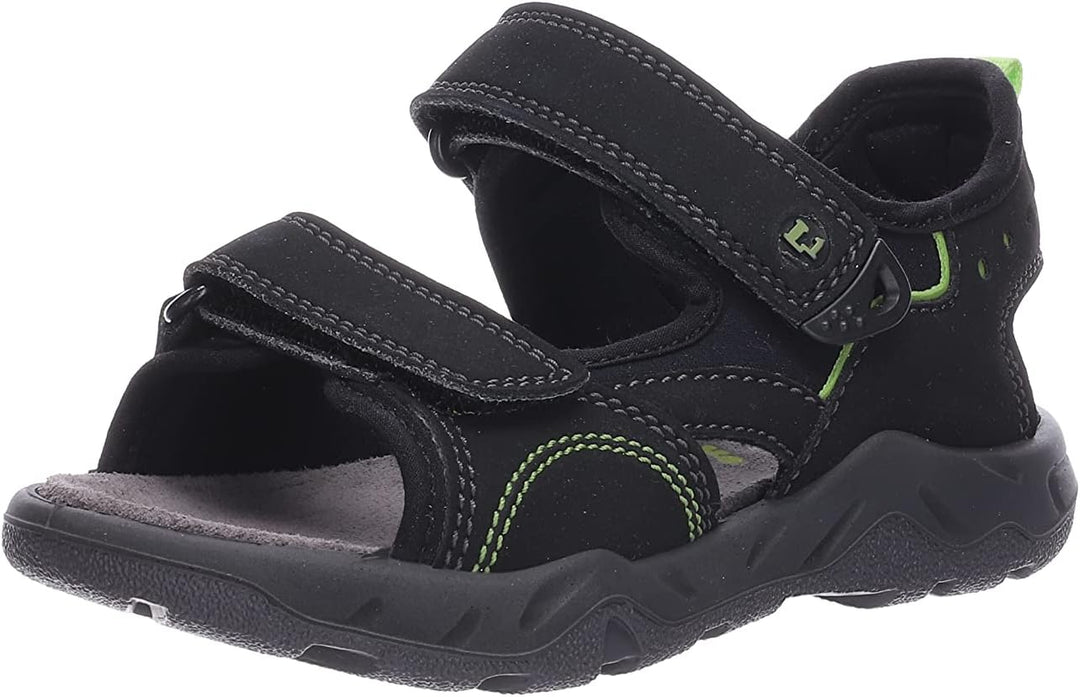 Lurchi Jungen Onny Sandale 32 EU Schwarz, 32 EU Schwarz