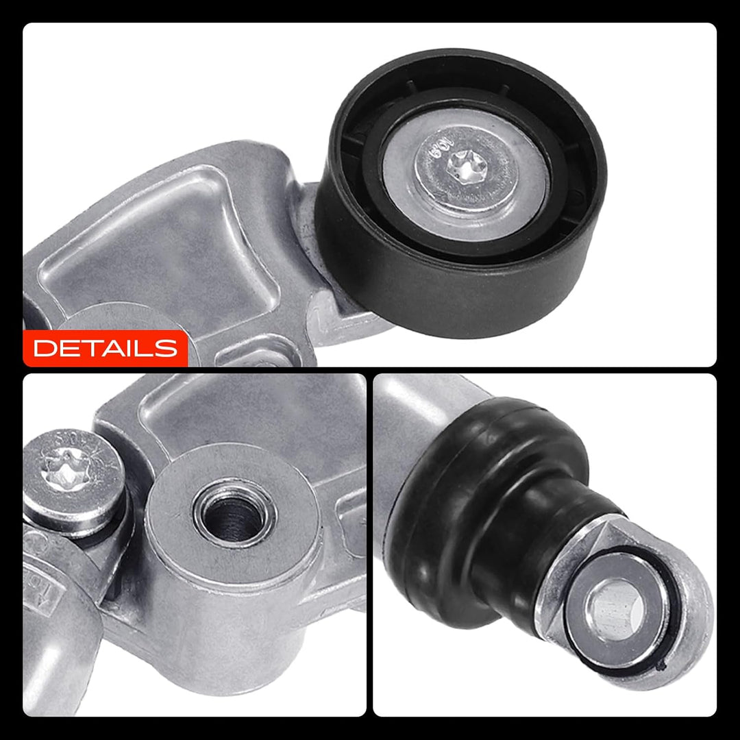 Frankberg Spannrolle Riemenspanner Kompatibel mit 3 BM BN 6 GJ GL CX-5 GH KE KF 2.2L Diesel 2012-Heu