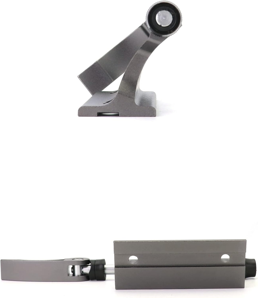 QWORK® 2 Stücke Gabelhalterung Fahrrad, Schnellspanner aus Aluminiumlegierung, für LKW, SUV und Anhä