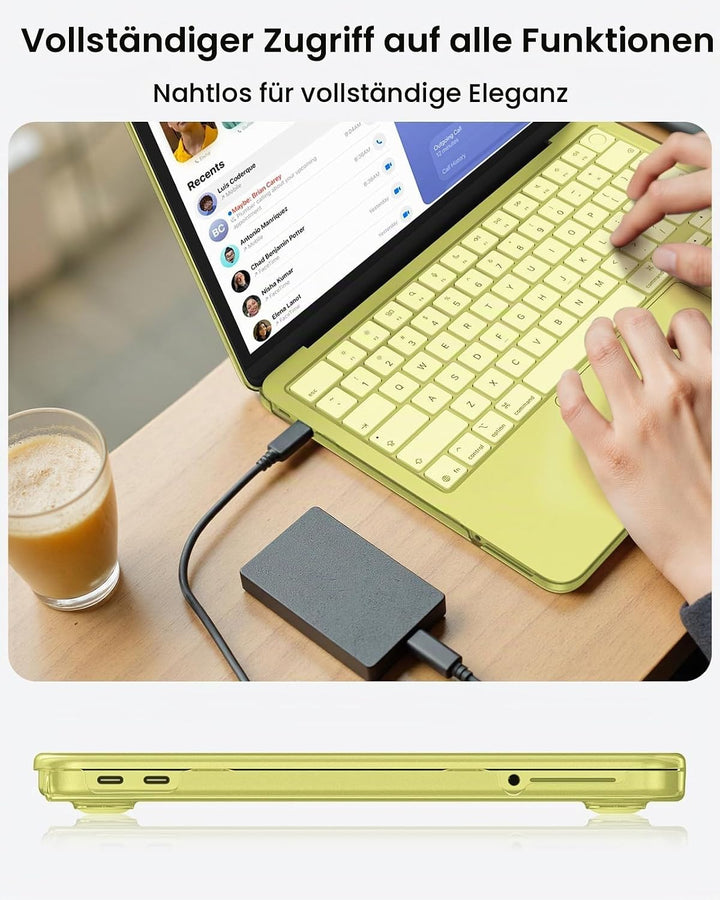 Fintie Hülle Kompatibel mit MacBook Neo 13 Zoll A3404 A18 Pro Chip, [100% Entspricht der Offiziellen