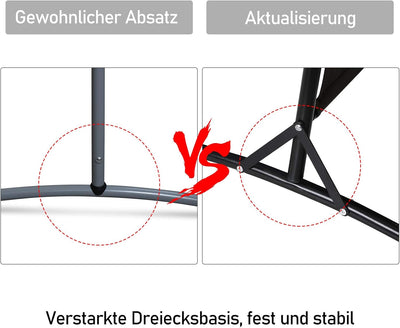 Gimisgu Paravent 200x170cm Raumteiler Gross Garten Stellwand Trennwand Balkon Sichtschutz, 4 Teilig,