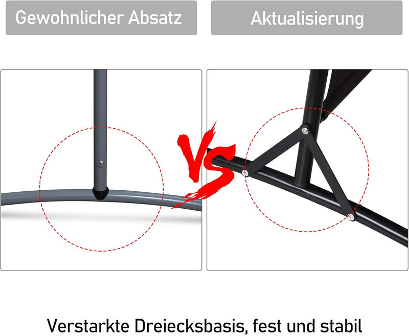 Gimisgu Paravent 200x170cm Raumteiler Gross Garten Stellwand Trennwand Balkon Sichtschutz, 4 Teilig,