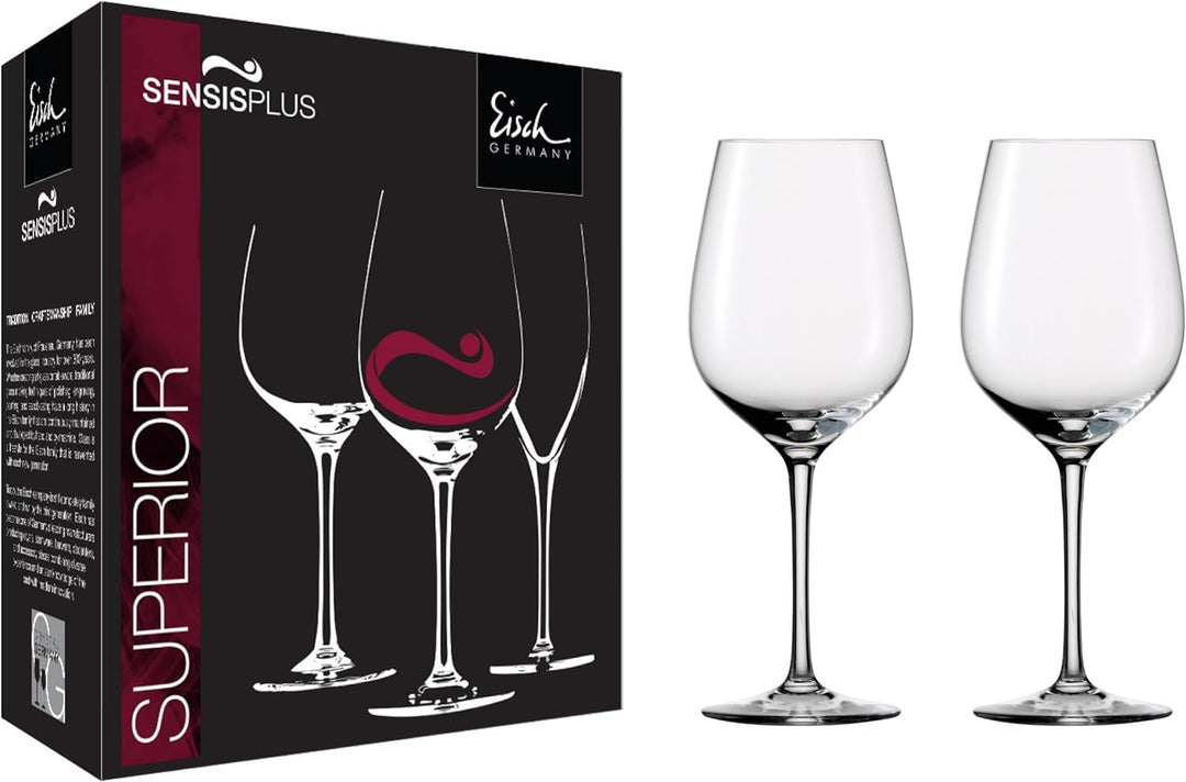 Set 2 Rotwein 600ml 500/2 -im Geschenkkarton- SUPERIOR SENSIS PLUS Eisch Glas Allzweck-Rot, 2 Stück,
