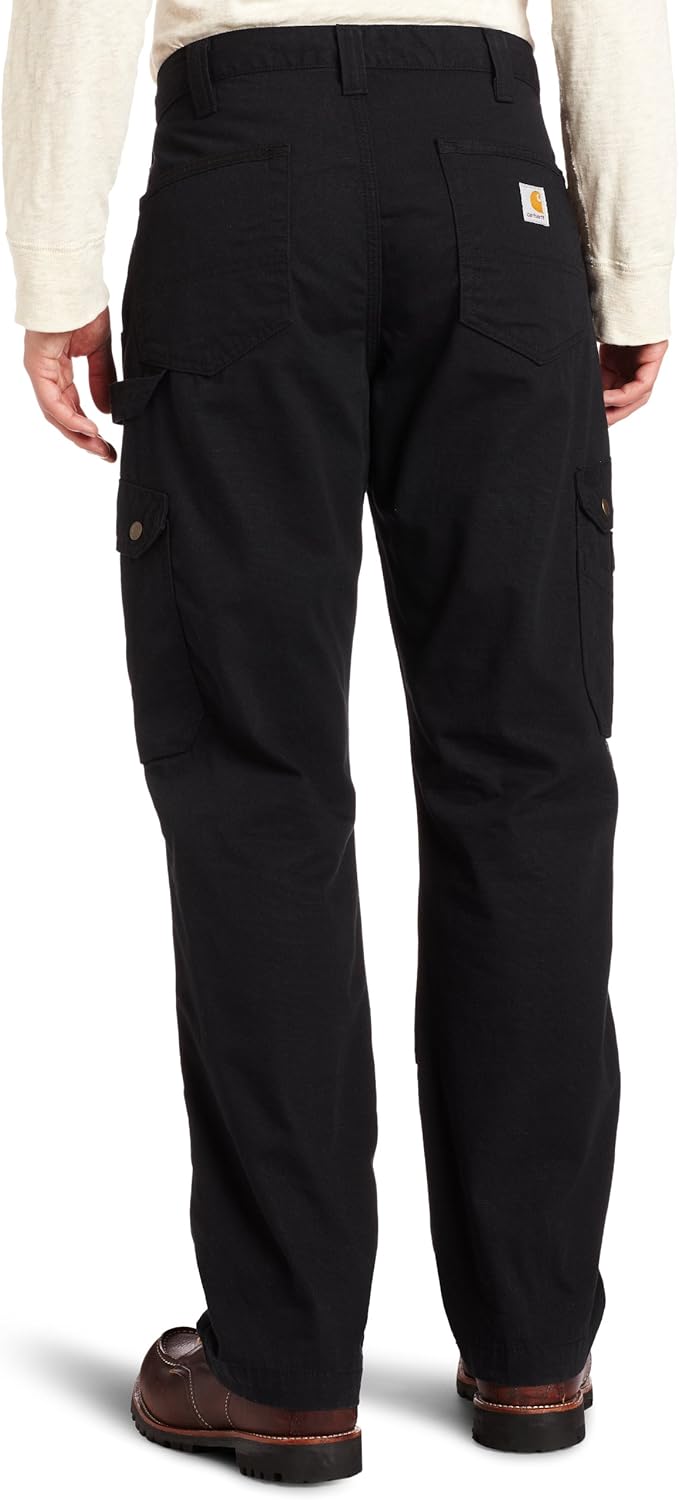 Carhartt Herren Relaxed Fit Ripstop Cargo Werk broek Pants, Desert, 32W / 30L EU 38W / 30L Schwarz,