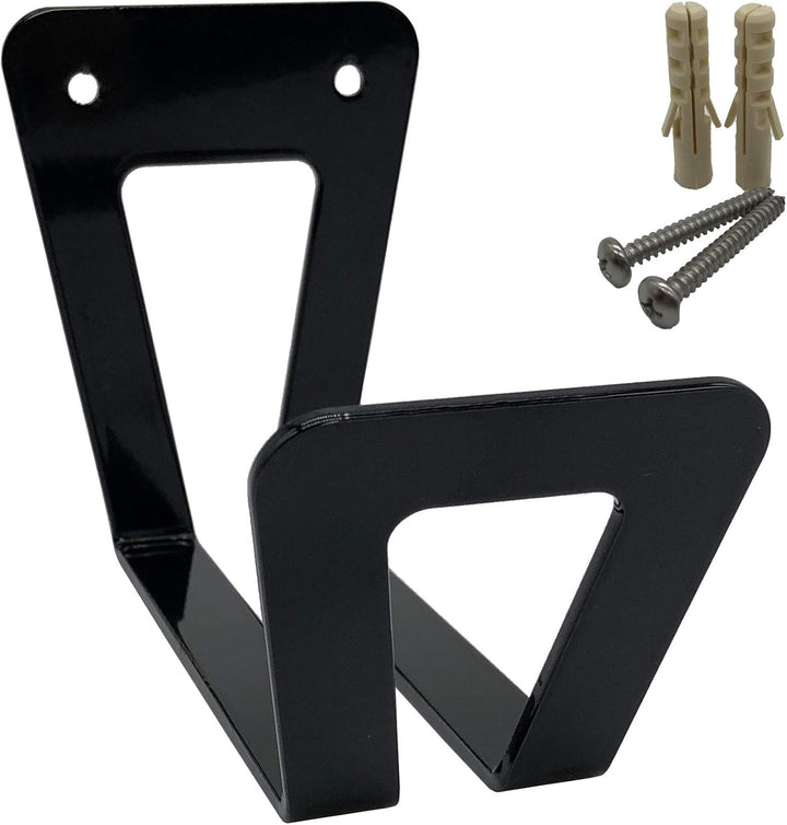 Motorrad Helmablage Helmhalter - Regalaufhänger Lagerregal | Wandmontage Zubehör | Schwarz