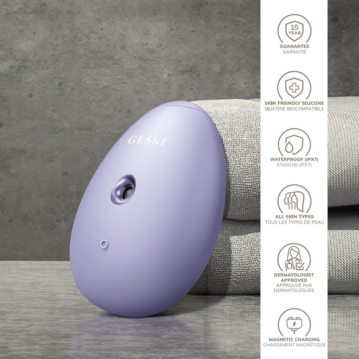 GESKE | SmartAppGuided™ Facial Hydration Refresher | 4 in 1 | Wasserzerstäuber | Gesichtsdampfer | W