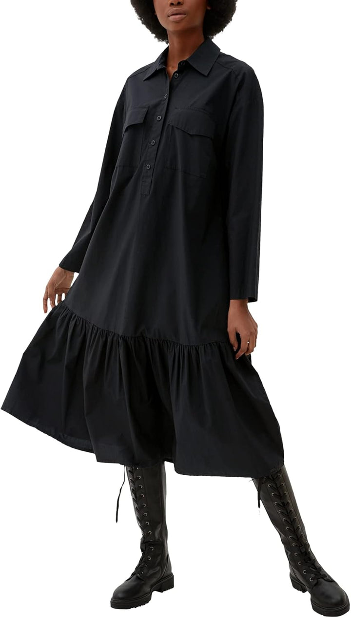 Q/S designed by Damen Kleid 42 Schwarz, 42 Schwarz