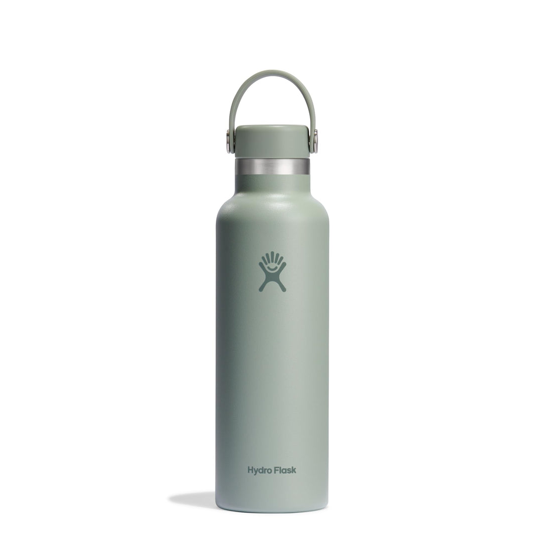 Hydro Flask - Standard Mouth Water Bottle 621 ml (21 oz) - Vacuum Insulated Stainless Steel Water Bo