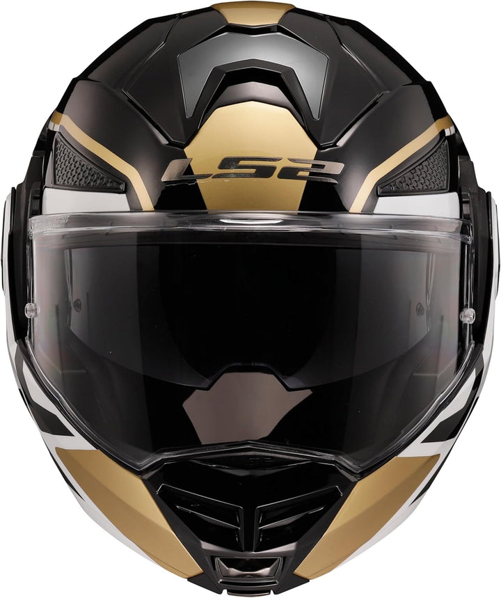 LS2, Klapphelm Motorrad ADVANT X METRYK Black Sand, XS, XS