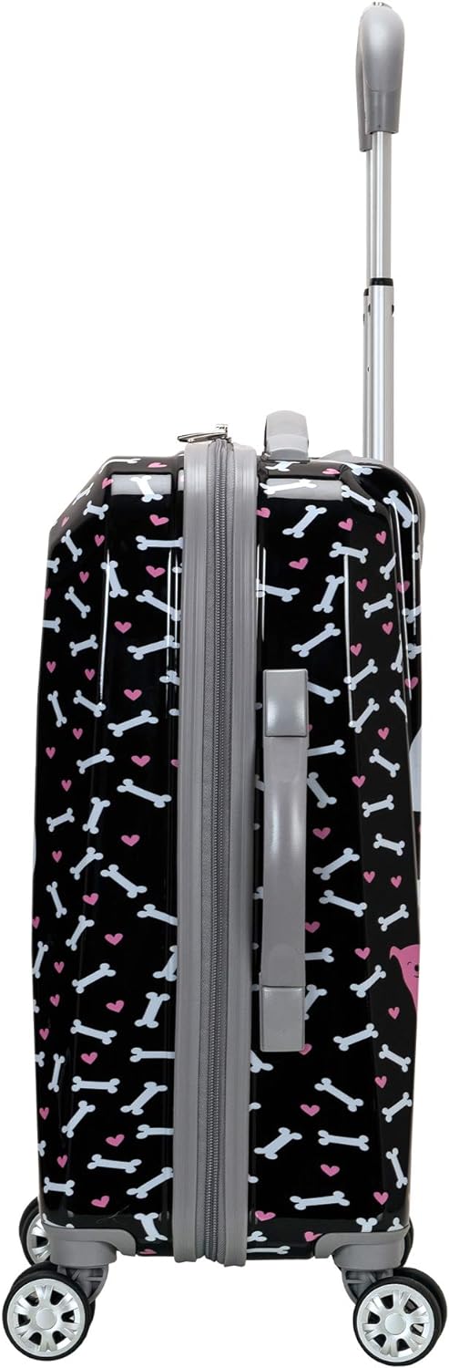 Rockland Vision Hartschalen-Trolley, Sortiert/Mehrfarbig, Carry-On 20-Inch, Vision Hardside Spinner