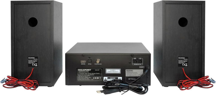 Blaupunkt MS30.02BT Mikro-Stereoanlage Bluetooth HDMI ARC | Optisch USB AUX Radio FM CD 150 W RMS We