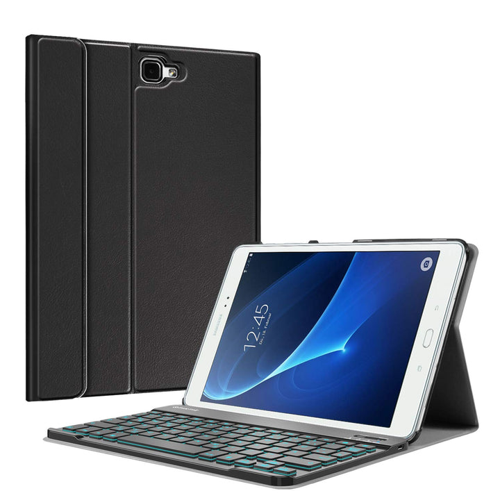 FINTIE Tastatur Hülle für Samsung Galaxy Tab A 10,1 2016 T580N/ T585N - Schutzhülle mit [Hintergrund