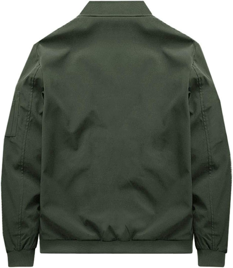 MAGCOMSEN Blouson Herren Jacke Leichte Bomberjacke Winddichte Übergangsjacke Freizeit Fliegerjacke m