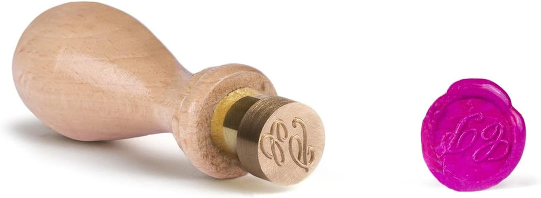 Siegelstempel mit Initialen - Ø15mm